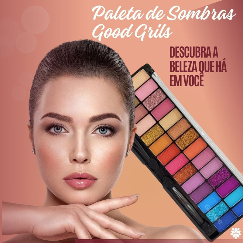 Paleta de Sombras28 cores - Good Grils