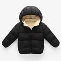 Casaco De Inverno Infantil com Capuz