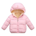 Casaco De Inverno Infantil com Capuz