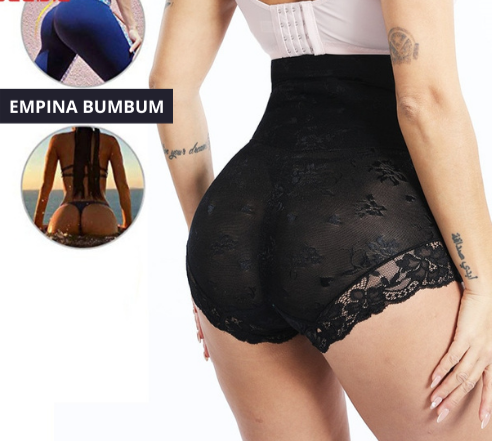 Calcinha Modeladora GuuM - Cintura Alta, Levanta Bumbum.