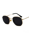 Óculos De Sol Hexagonal Flat Lenses  UV400