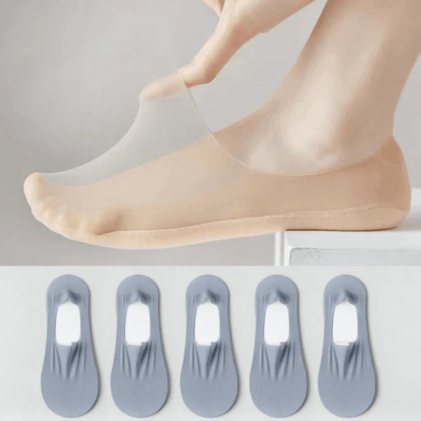 Meias Anti-Odor Invisíveis ConfortFEET - LEVE 5 PARES E PAGUE 3